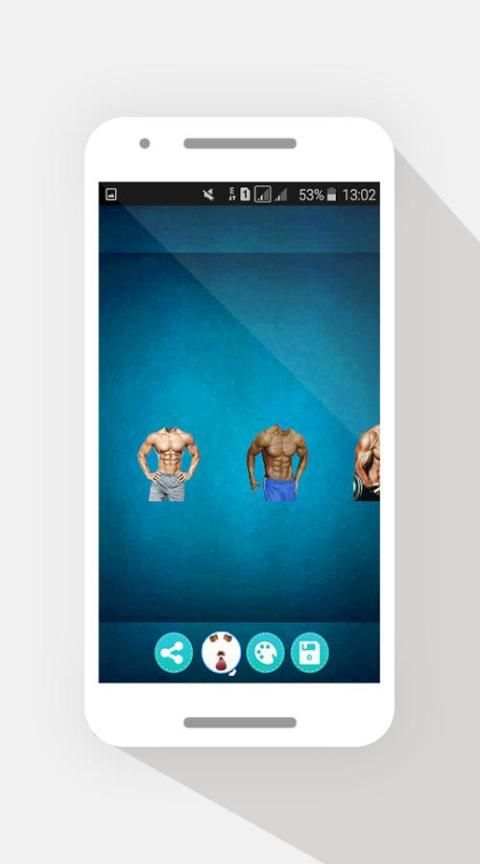 Six Pack BodyBuilding Editor скриншот 2