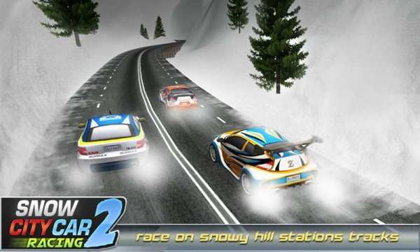 Winter Snow Car Rally Racing 2 screenshot 19