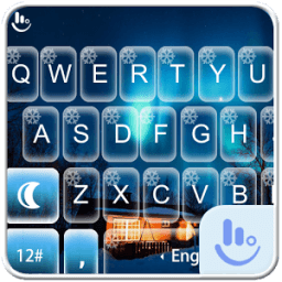 Polar Village Keyboard Theme आइकन