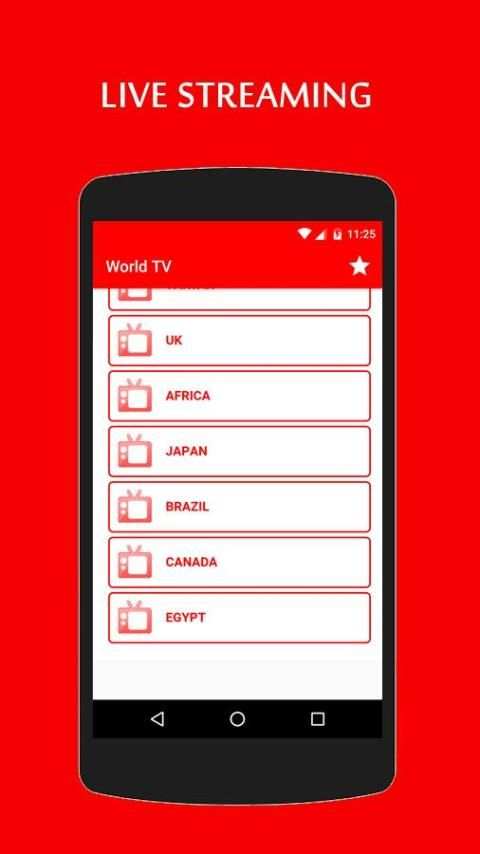 World Mobile TV screenshot 1