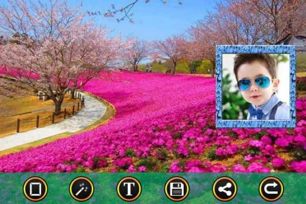 Garden Photo Frame 2 تصوير الشاشة