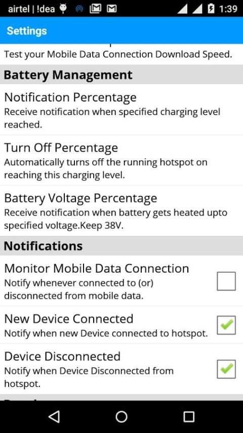 Portable Wireless hotspot 3 تصوير الشاشة