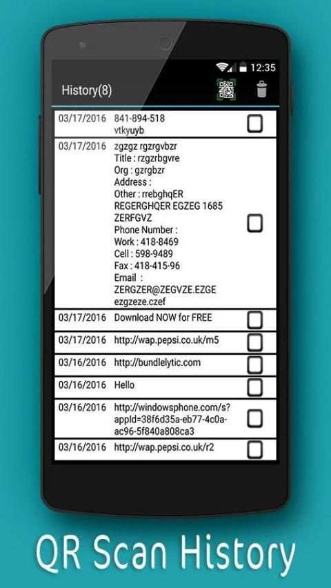 QR Barcode Scanner Pro 1 تصوير الشاشة