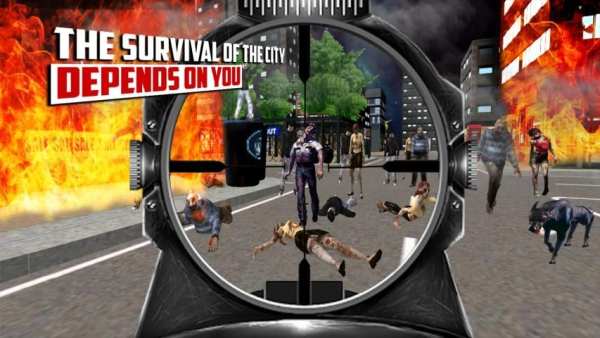 City Hunter 3D Zombie Killer screenshot 4