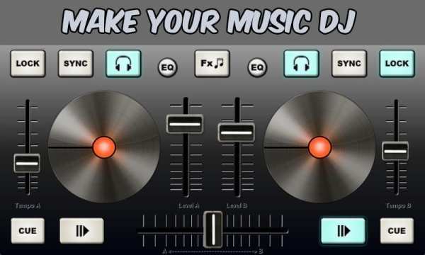 DJ Mixer Software screenshot 1