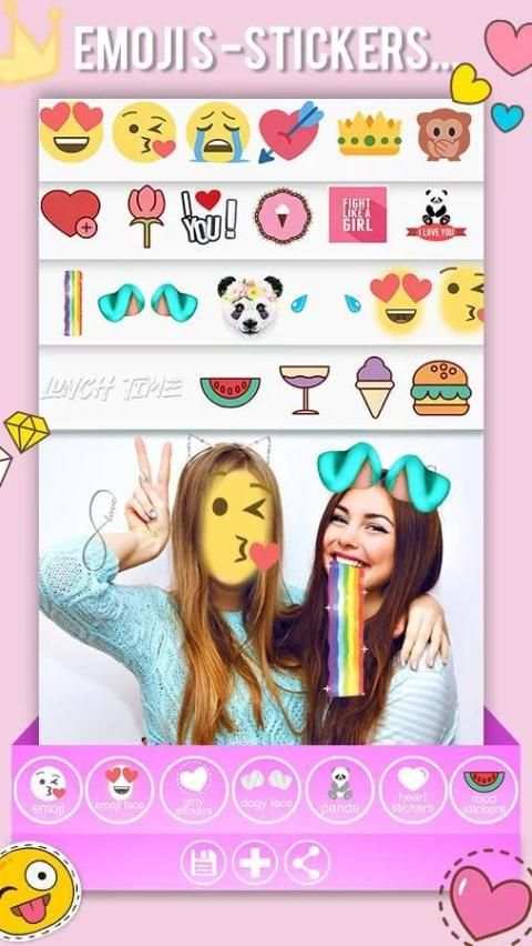 InstaBeauty Makeup Cam 3 تصوير الشاشة
