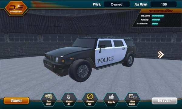 Hack Mobile Driving Escape 3D screenshot 1