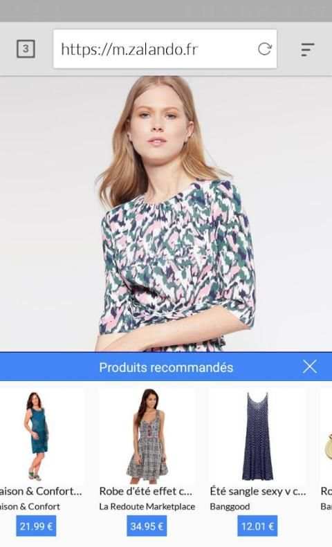 Navigateur Shopping Findizer screenshot 4