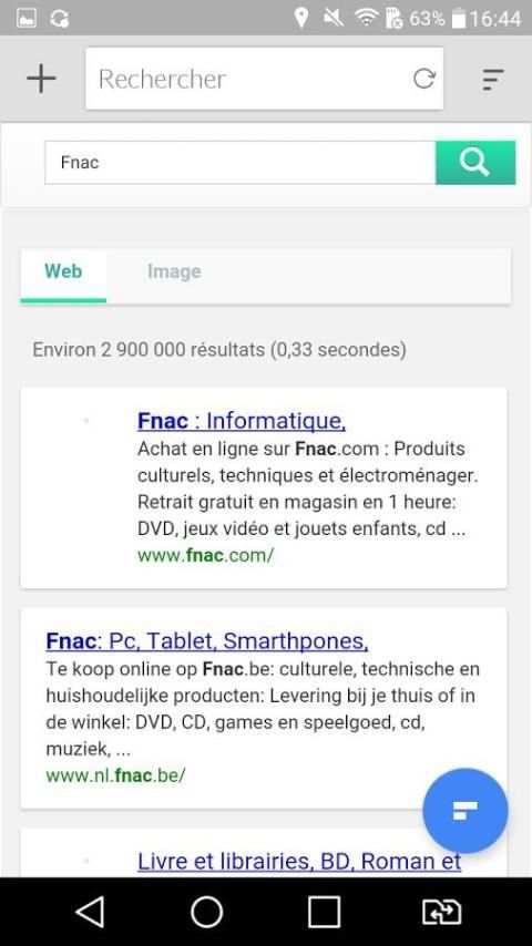 Navigateur Shopping Findizer screenshot 7