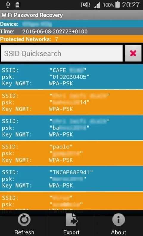 كشف رمز و كلمة سر الويفي ROOT screenshot 3