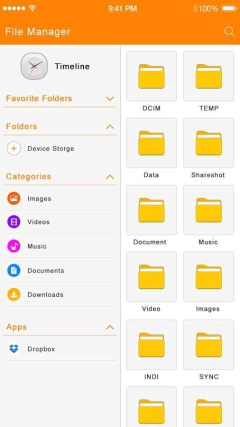 File transfer - File Manager скриншот 3