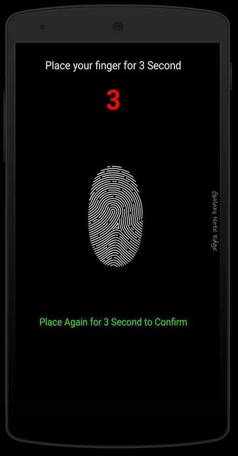 Fingerprint Lock Screen (joke) screenshot 3