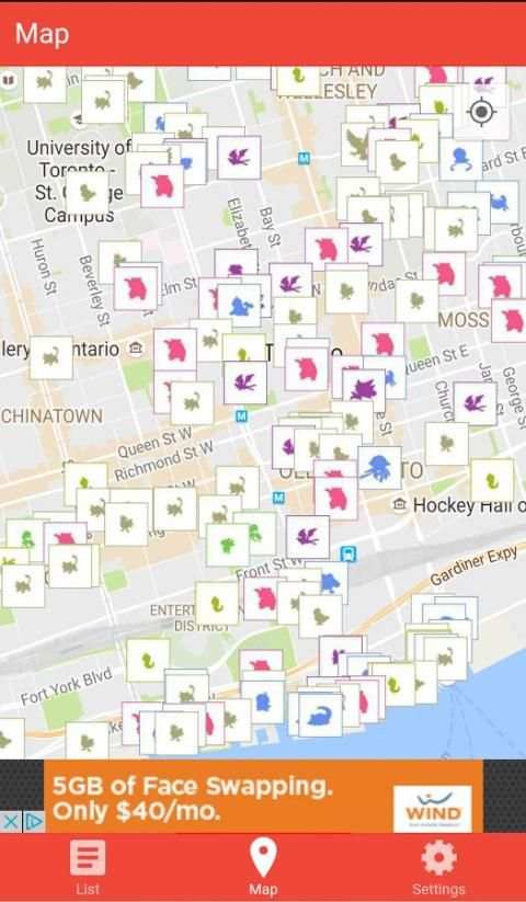 GO Finder - Map for Pokémon GO screenshot 6