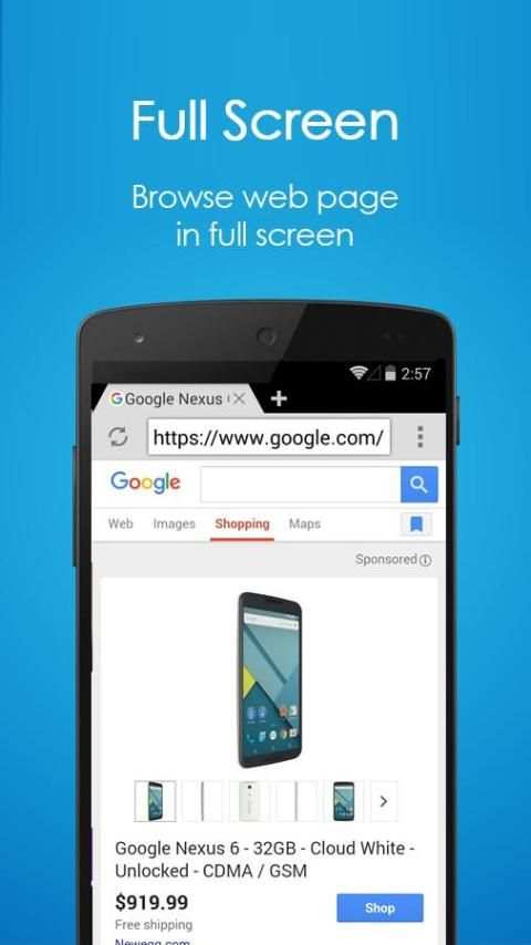 GoCloud Browser screenshot 1