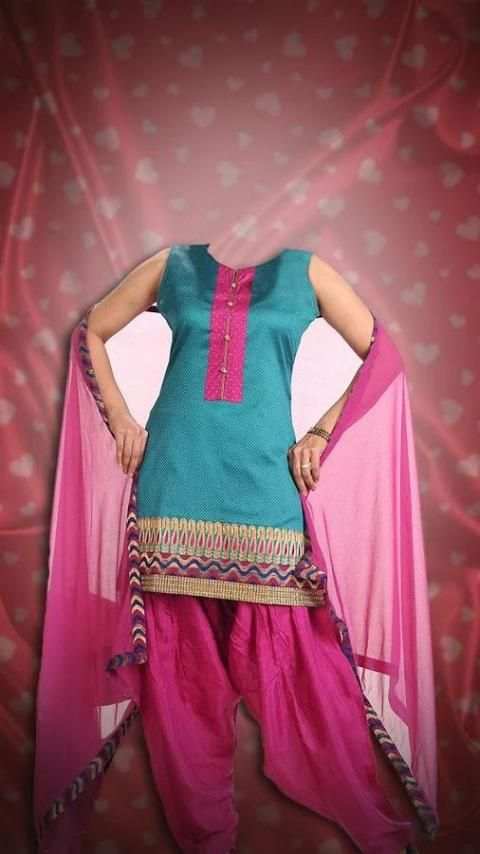 Woman Salwar Suit Photo Maker 1 تصوير الشاشة