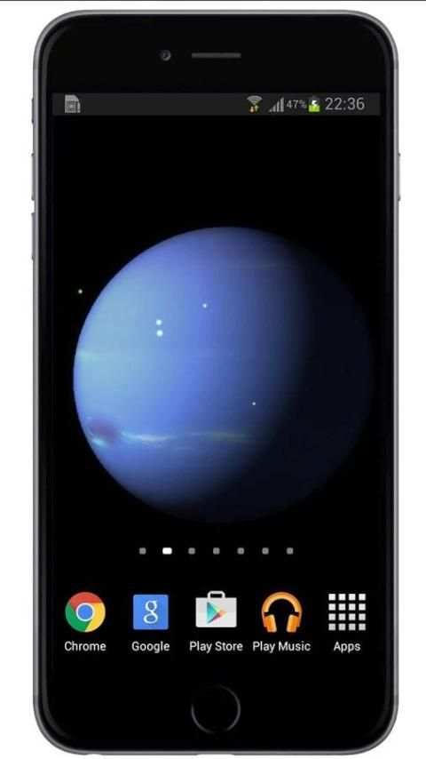 IOS 9 Parallax Live Wallpaper 3 تصوير الشاشة