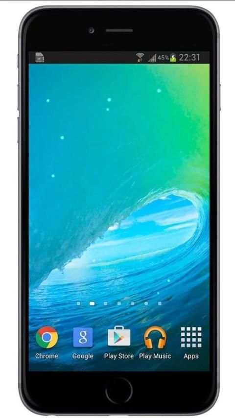IOS 9 Parallax Live Wallpaper 8 تصوير الشاشة
