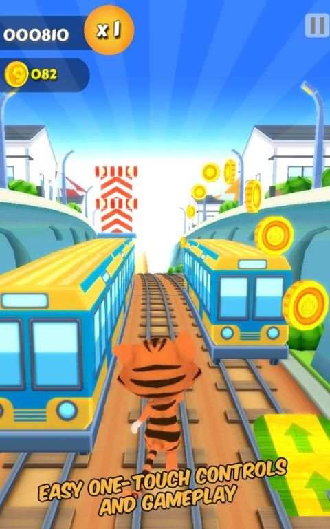 Subway Cat Run Surf - Dash скриншот 5