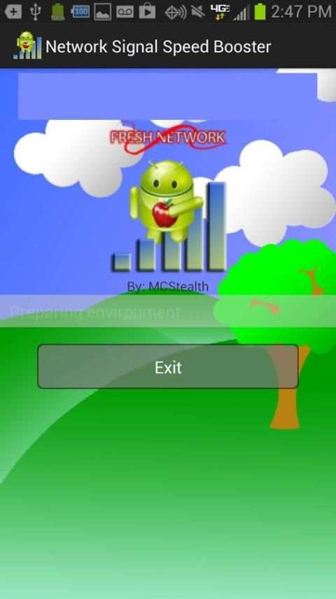 Network Signal Speed Booster 1 تصوير الشاشة