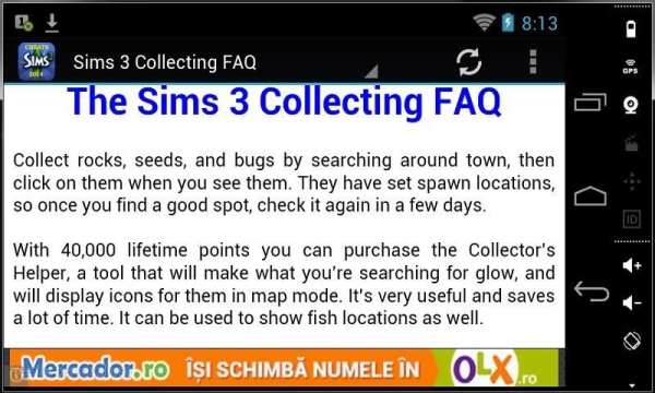 Sims 3 Cheats screenshot 1
