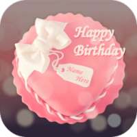 Cake with Name and Photo on 9Apps