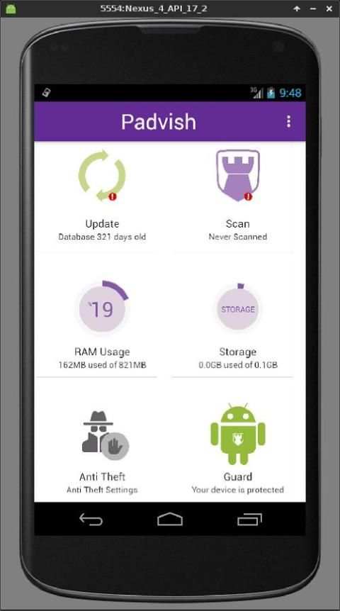 Padvish Antivirus screenshot 4