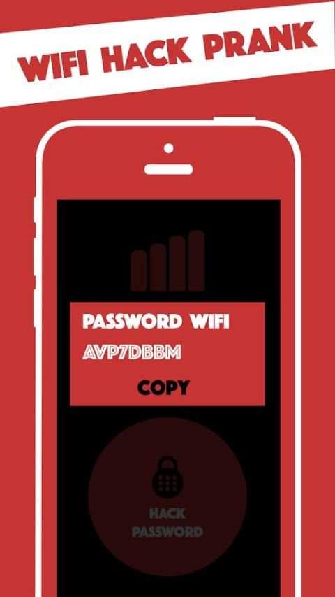 Wifi Password Hack Prank wlan screenshot 1