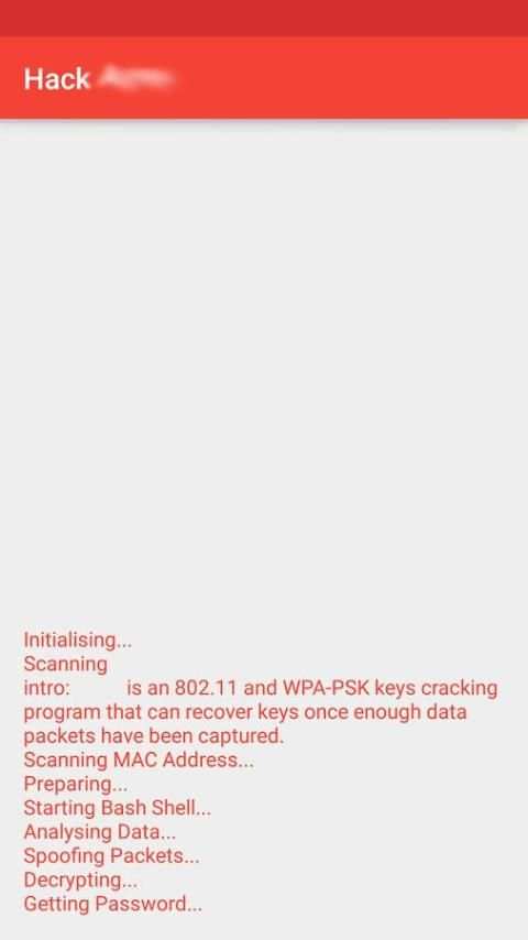 Wifi Password Hack Prank Free screenshot 3