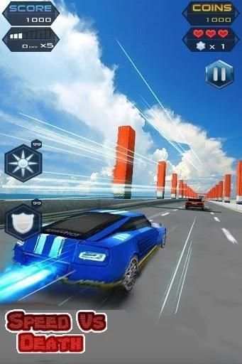 Speed Vs Death Racing screenshot 1
