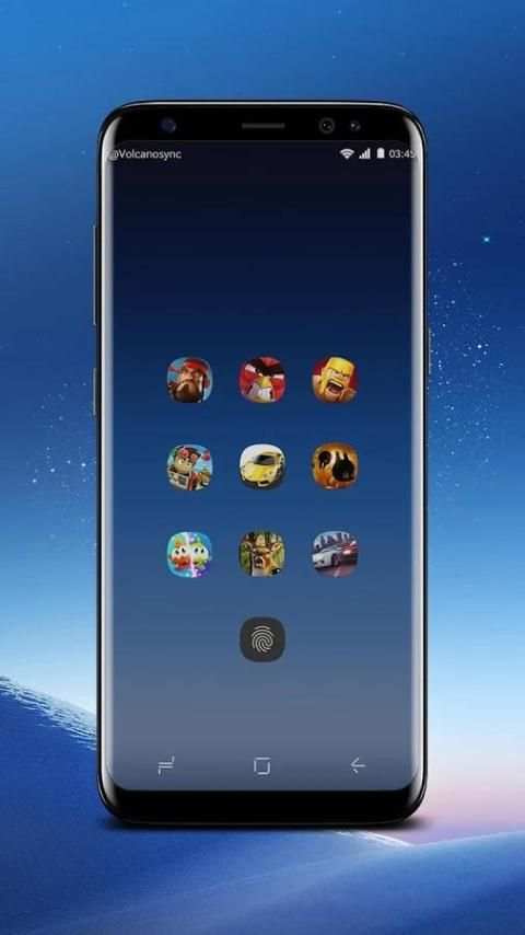 S8 Launcher Theme скриншот 1
