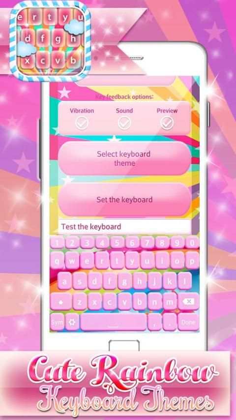 Lucu pelangi tema screenshot 3