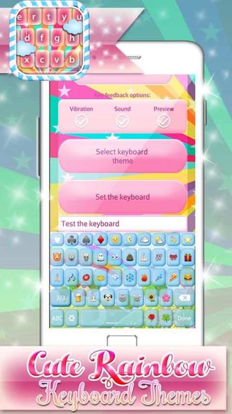 Lucu pelangi tema screenshot 6