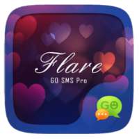 (FREE) GO SMS PRO FLARE THEME on 9Apps