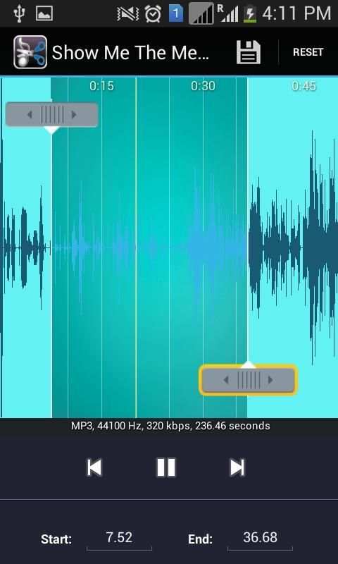 Ringtone Cutter 4 تصوير الشاشة
