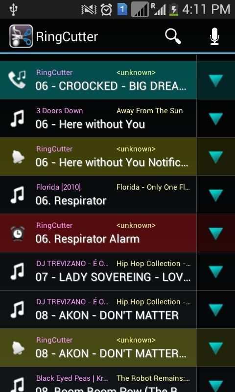 Ringtone Cutter 5 تصوير الشاشة