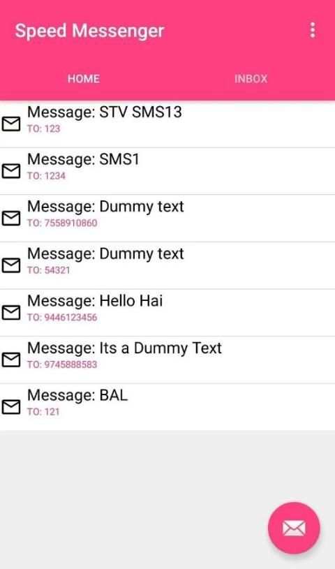 Speed Messenger स्क्रीनशॉट 2
