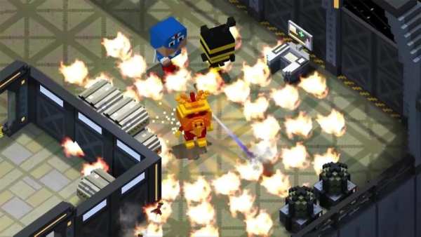 Block Battles: Heroes at War 2 تصوير الشاشة