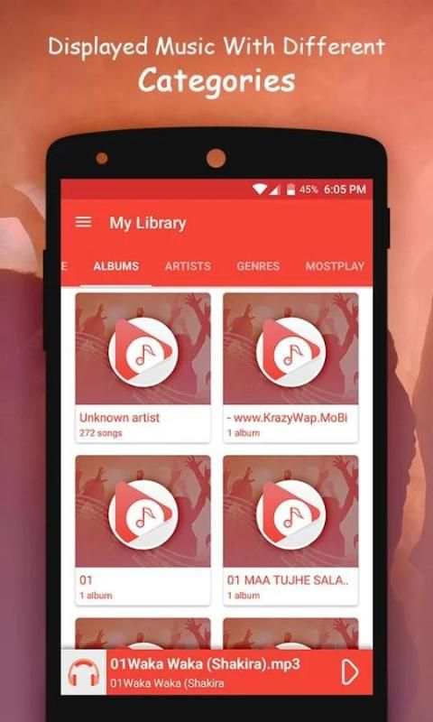 Music Player Mp3-Audio Player 3 تصوير الشاشة