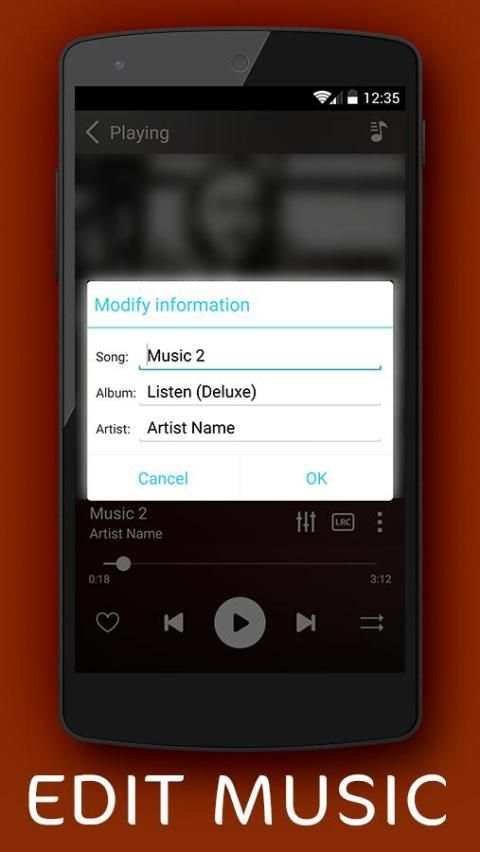 BlackPlayer Music Player screenshot 3