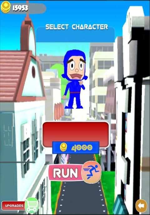 Run ninja : hattori games screenshot 1