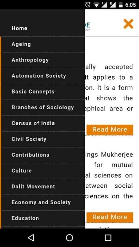 Sociology Guide скриншот 2