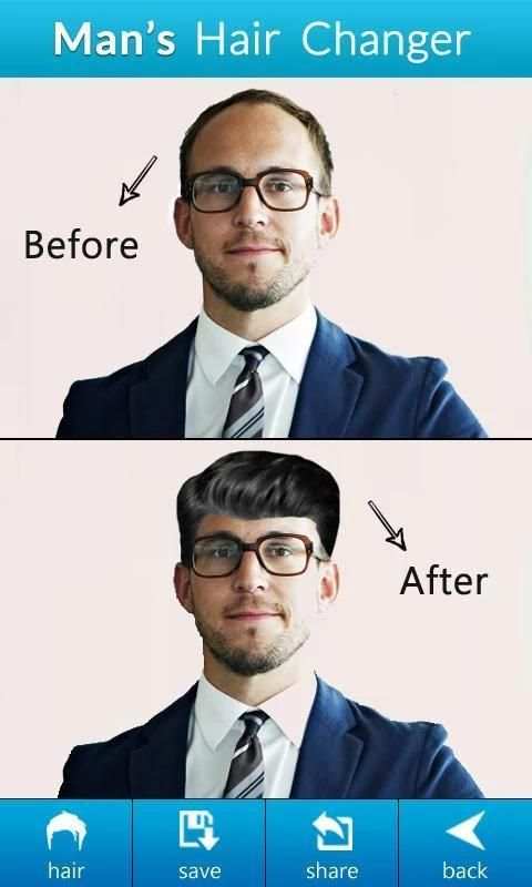 Man Hair Changer screenshot 2