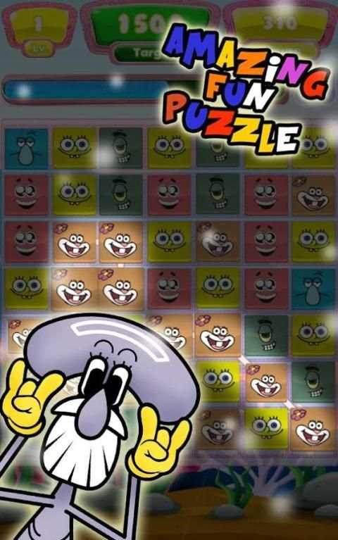 Bonbon Candy Stars Spongebob screenshot 1