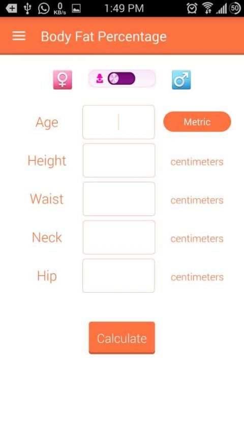 Bmi and weight loss tracker screenshot 3