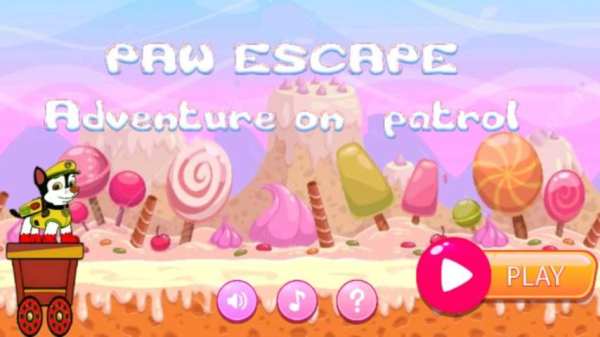 Paw escape Adventure on patrol 2 تصوير الشاشة
