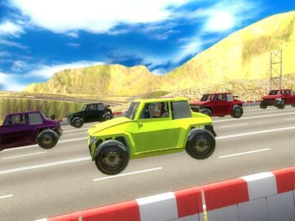 Monster Car Racing скриншот 7