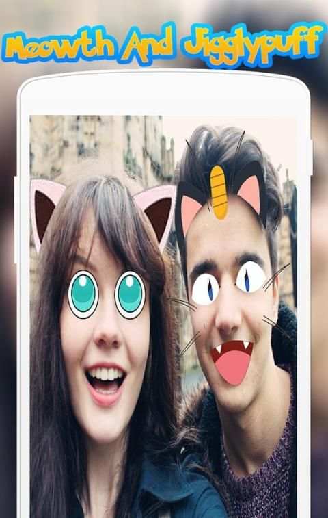 PokéSelfie - Caméra Selfie screenshot 1