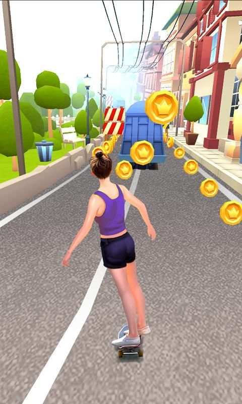 Skateboard Racing скриншот 2