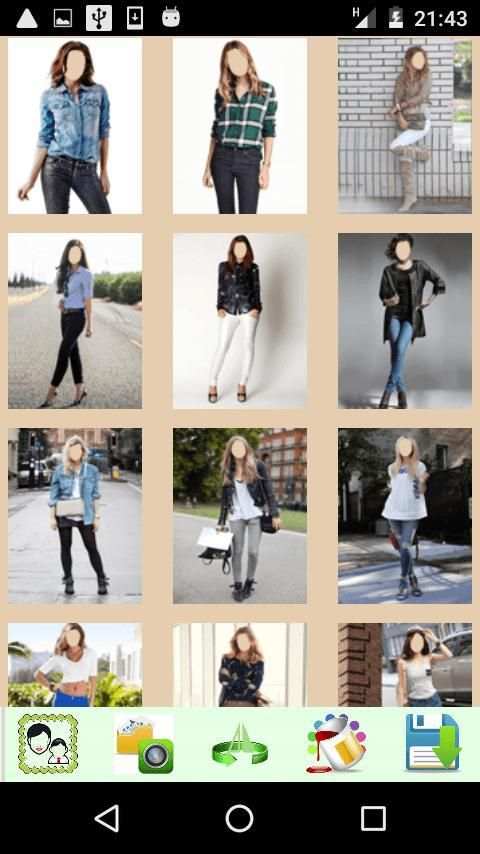 Girls Jeans Look screenshot 13