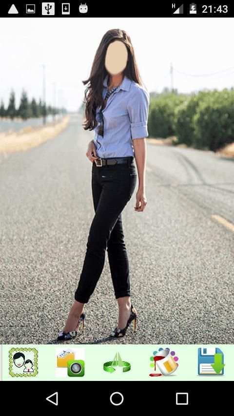 Girls Jeans Look screenshot 10
